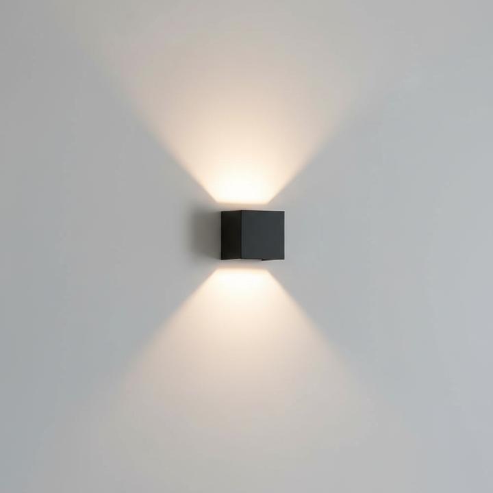 Wandmontierte LED Leuchte - LumaCube
