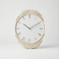 Wanduhr Mit Knüpfdetails - BohemaClock