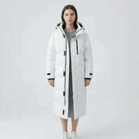 Wasserabweisende Longline-Steppjacke Für Damen - Cristina