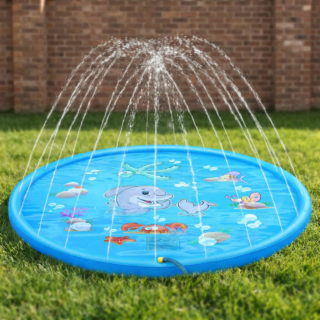 Wasserspielmatte Mit Fontänen - Puddleo