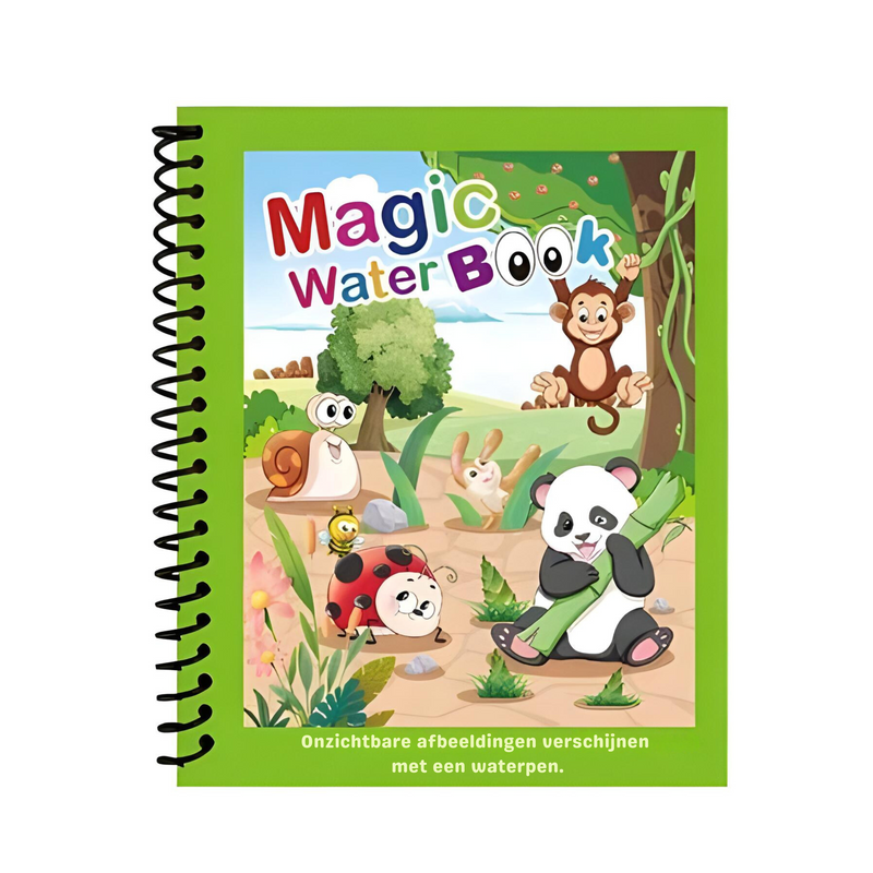 Wasser-Malbuch Set – Magischer Malspaß ohne Kleckern (4er-Set)