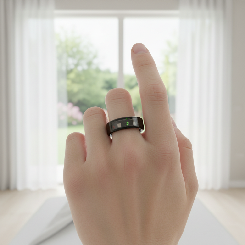 Wearable Fitness Tracker - HealthRing 