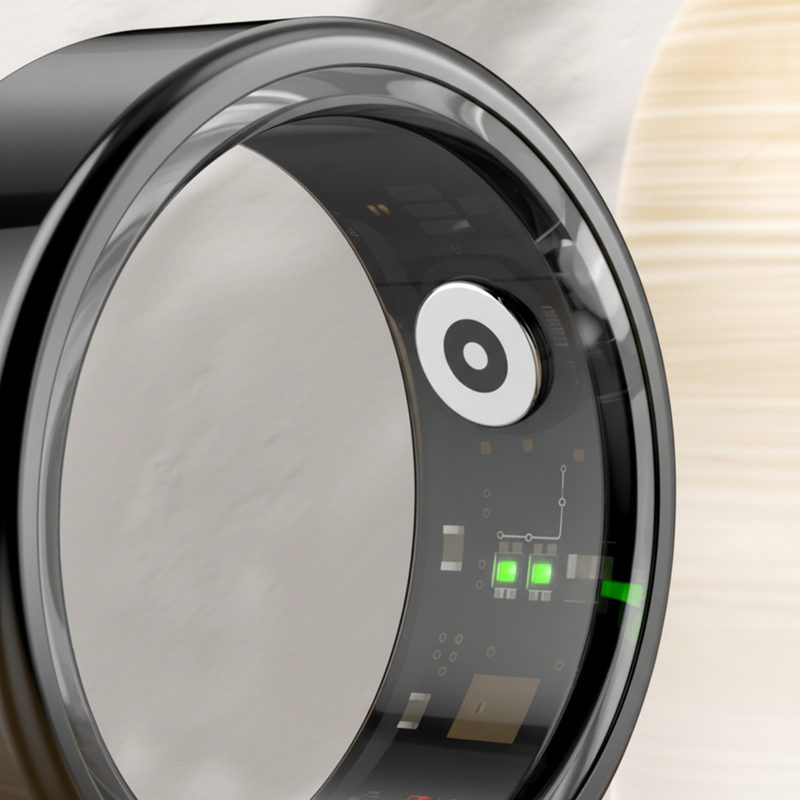 Wearable Fitness Tracker - HealthRing 