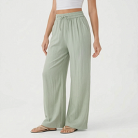Weit Geschnittene Freizeithose - Flowara