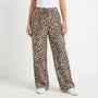 Weit Geschnittene Leopardenhose - Leopara