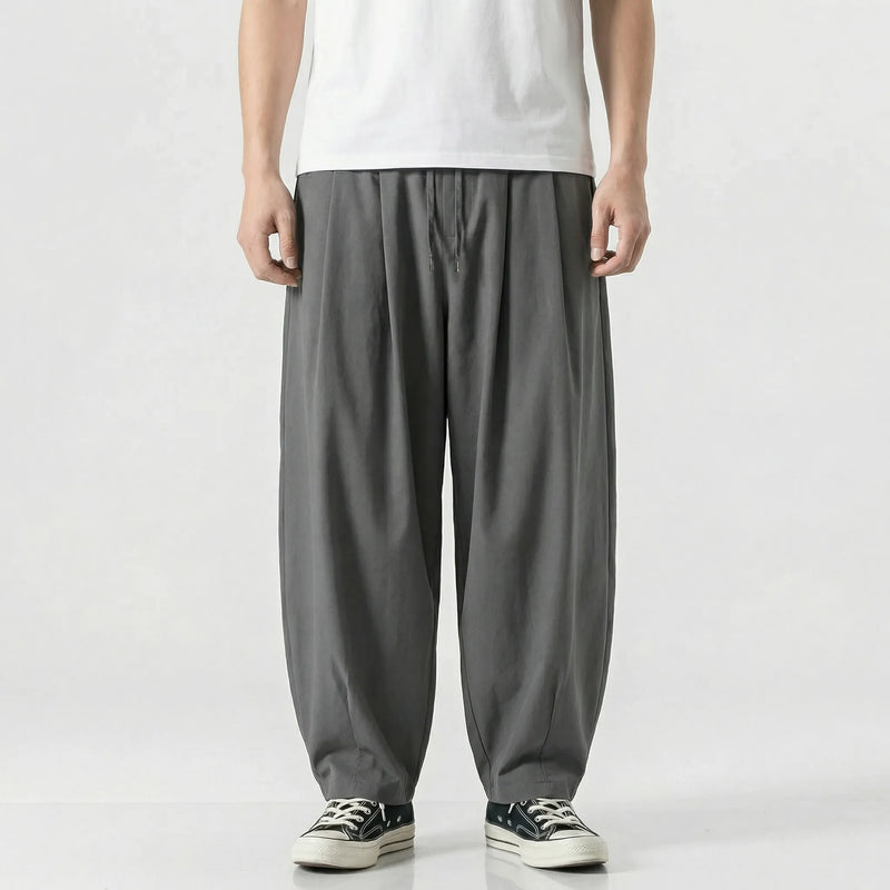 Weit Geschnittene Streetwear-Hose Für Große Größen - Michael
