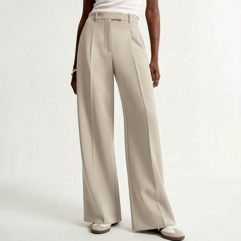 Weite Hose Mit Hohem Bund - Gail