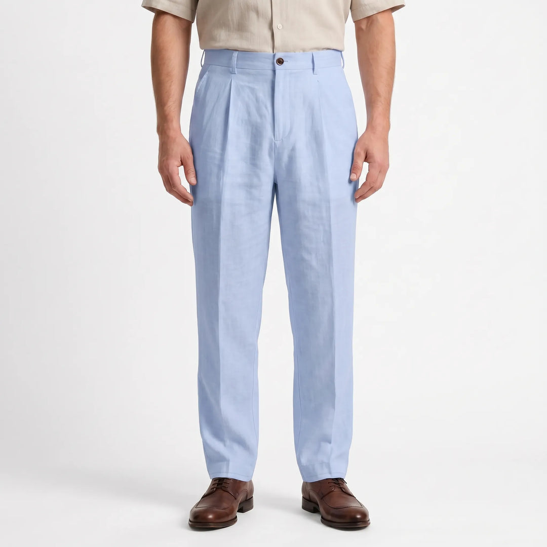 Weite Stoffhose Mit Geradem Bein -  Brent