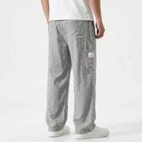 Weite Stoffhose Mit Geradem Bein -  Neal