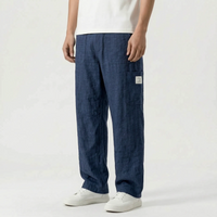 Weite Stoffhose Mit Geradem Bein -  Neal
