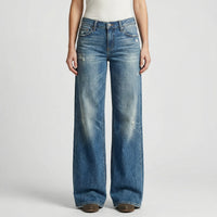 Weites Bein Jeans Mit Retro-Schnitt - Loretta