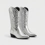 Western-Style Block Heel Boot - Danielle