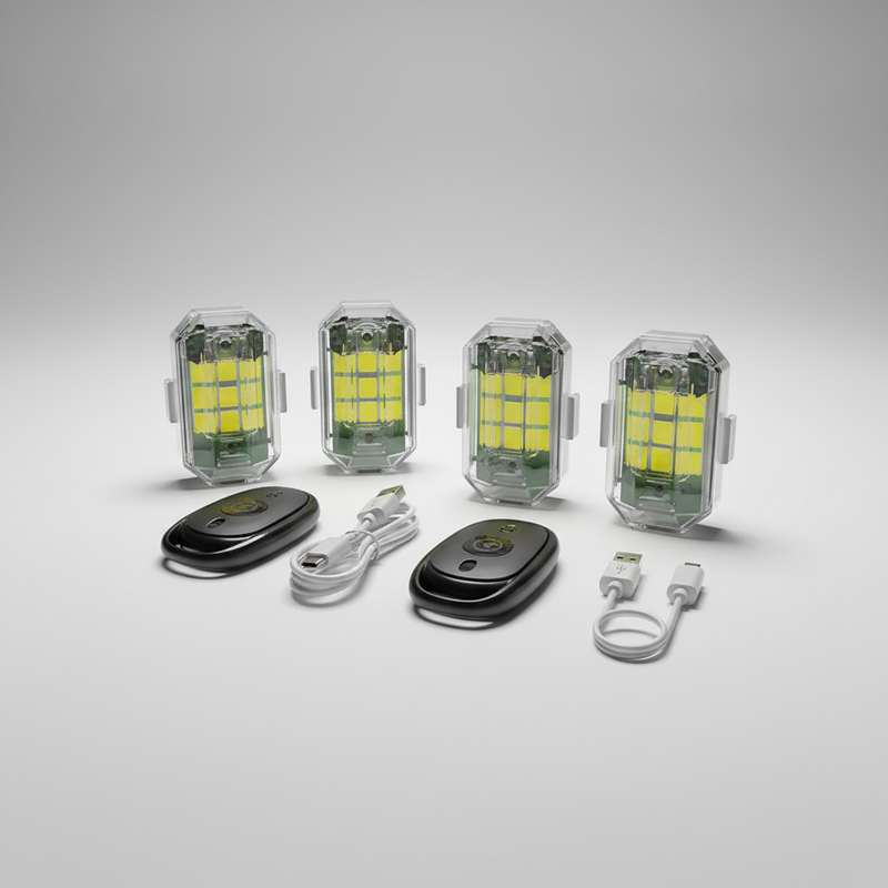 Wetterbeständige Outdoor Taschenlampe - GlowQuest