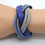 Wickelarmband Aus Leder - GlitzBracelet 