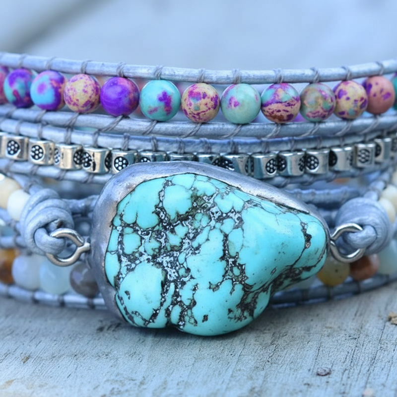 Wickelarmband Aus Steinen - SelinaPower 