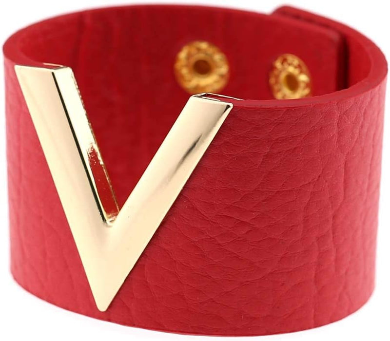 Wickelarmband Mit Metallakzent - LeatherChic 