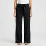 Wide-Leg Tie-Waist Women's Trousers - Laverne