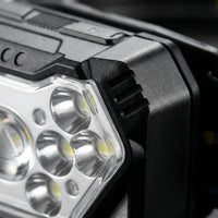 Wiederaufladbare 9-LED-Stirnlampe -  Luxbeam