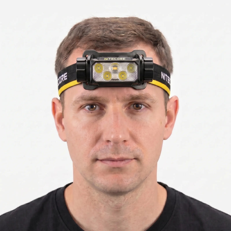 Wiederaufladbare LED-Stirnlampe Mit USB-C -  Trekbeam
