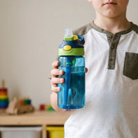 Wiederverwendbare Trinkflasche Mit Strohhalm Für Kinder - Quenchlet