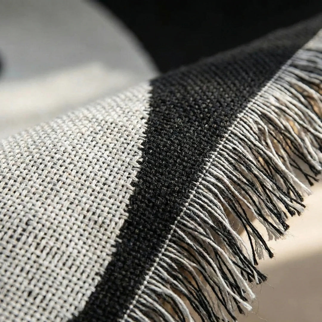 Yin-Yang-Wandteppich Mit Fransen - Zenara
