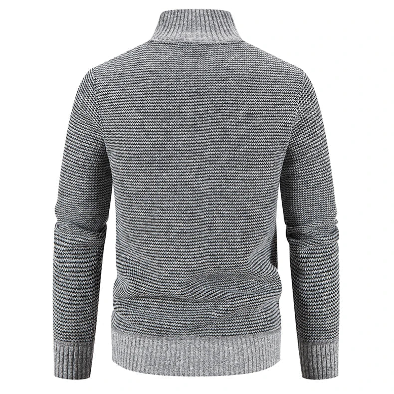 Zip-Up Stand Collar Men's Jacket - Felipe
