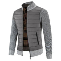 Zip-Up Stand Collar Men's Jacket - Felipe