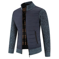 Zip-Up Stand Collar Men's Jacket - Felipe