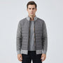 Zip-Up Stand Collar Men's Jacket - Felipe