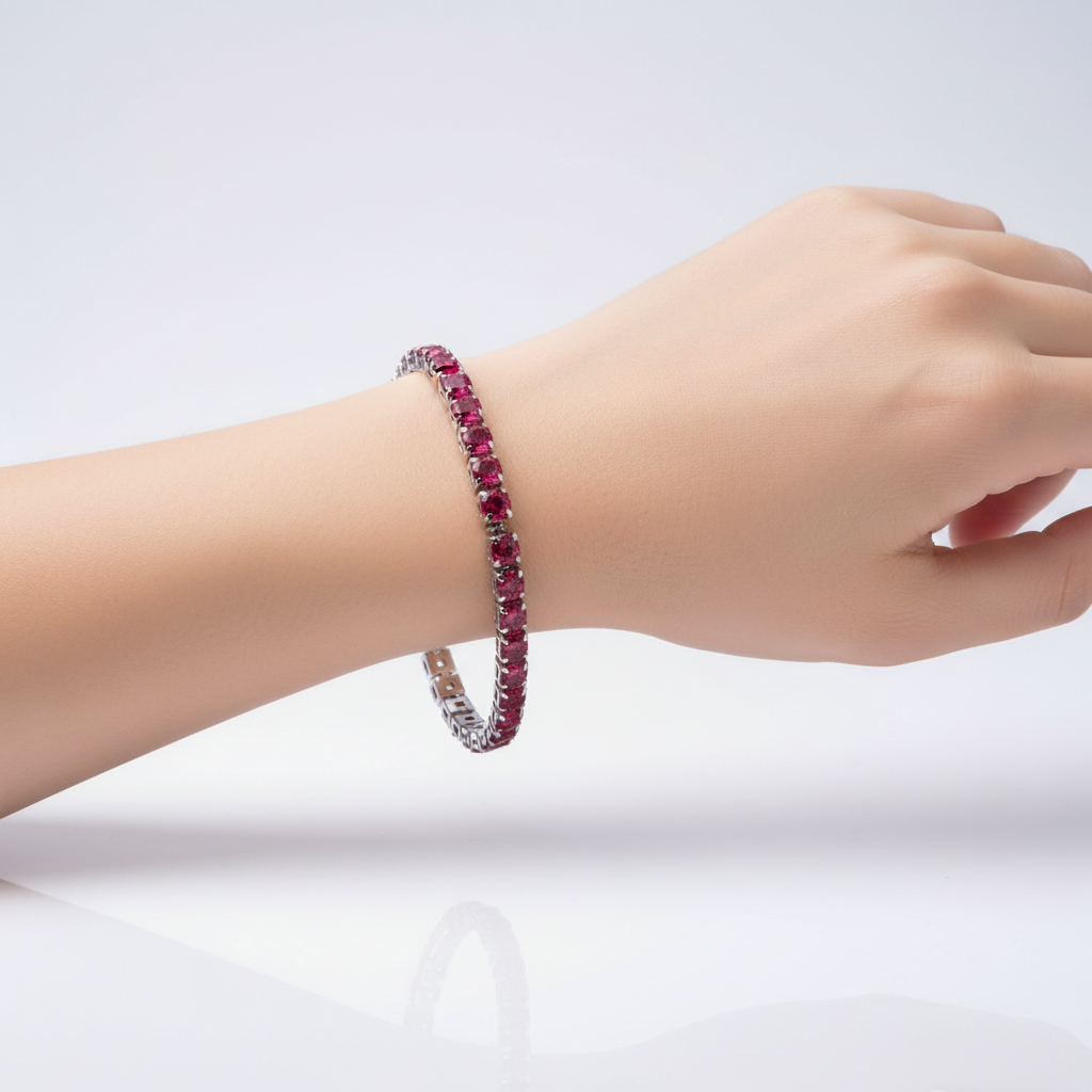 Zirkonia Kettenarmband - DivaLink 