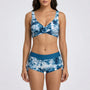 Zweiteilig Figurbetontes Bikini Set - Chiara