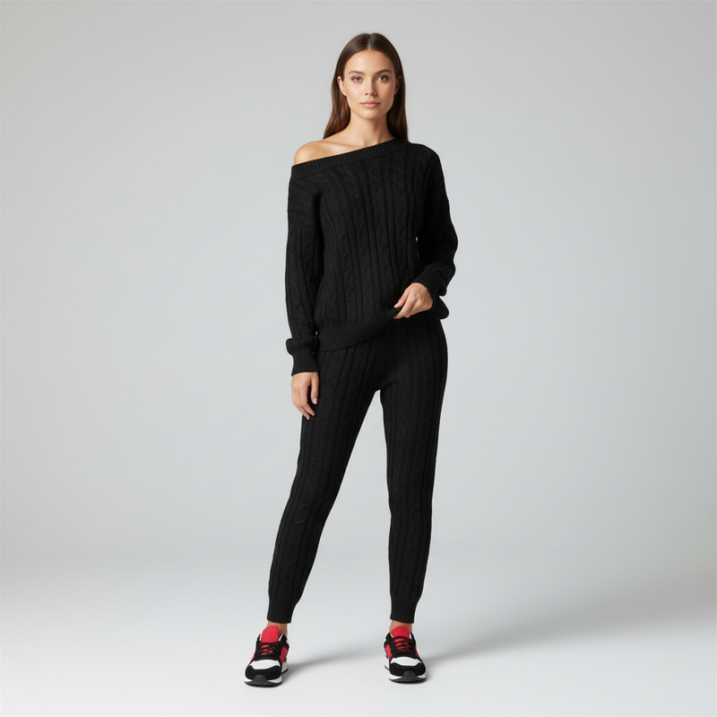 Zweiteiliges Strickset - Paulina