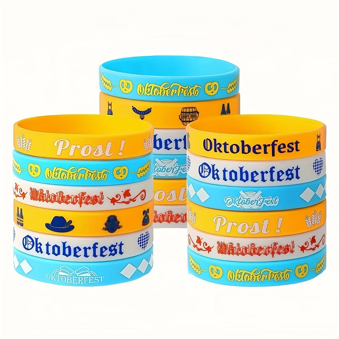Silikon Armbänder Set (24 Stück) – WiesnBand Oktoberfest 2026