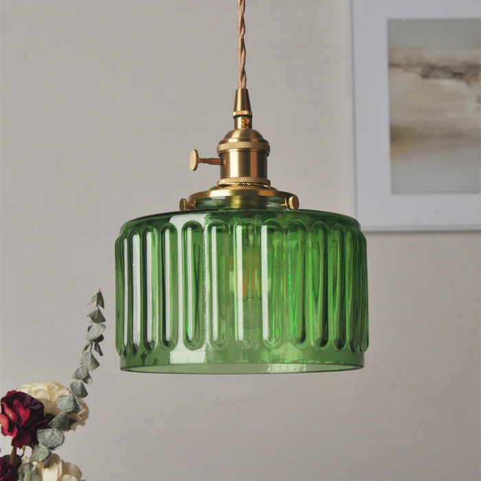 Hängelampe | Vintage | Kristall | Langlebig | LED | Stilvoll | Vielseitig | Modern-Grün-Einzeln-Luzern Mode