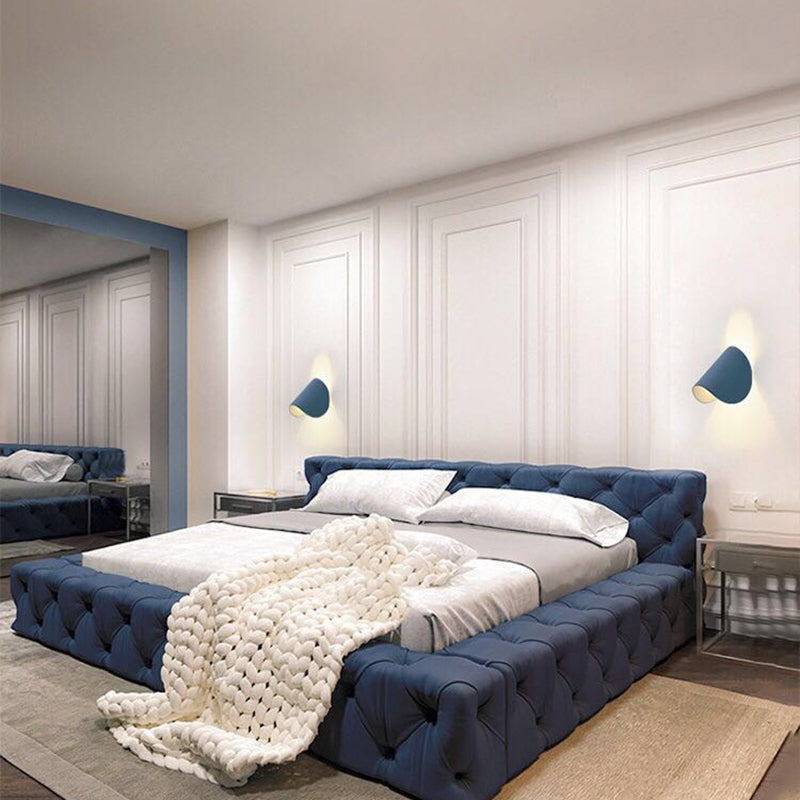 Wandleuchte | Farbig Modern Stilvoll Vielseitig Fröhlich Drehbar-Blau-Luzern Mode