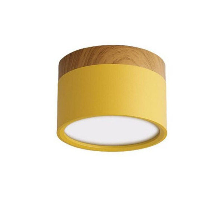 Deckenleuchte | Modern LED Morandi Vielseitig Stimmungsvolles Design Stilvoll Langlebig-Gelb-5W-Warmwit-Luzern Mode