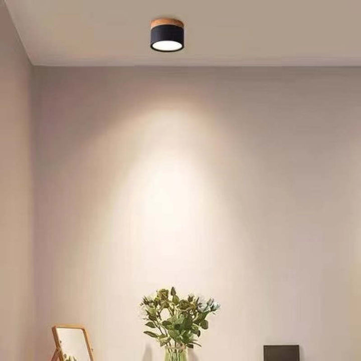 Deckenleuchte | Modern LED Morandi Vielseitig Stimmungsvolles Design Stilvoll Langlebig-Schwarz-5W-Warmwit-Luzern Mode