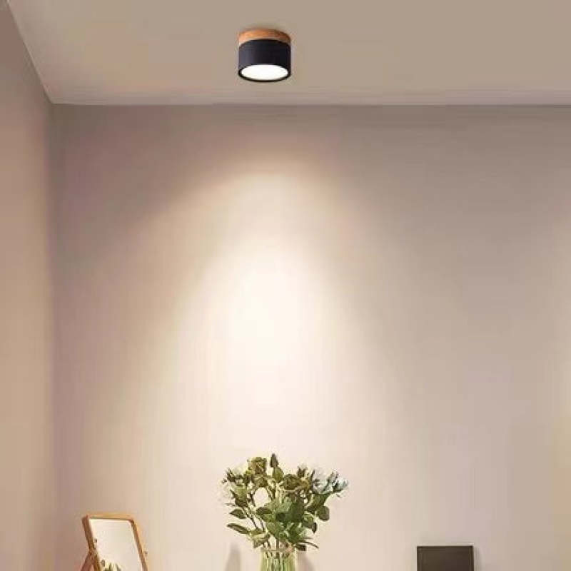 Deckenleuchte | Modern LED Morandi Vielseitig Stimmungsvolles Design Stilvoll Langlebig-Schwarz-5W-Warmwit-Luzern Mode