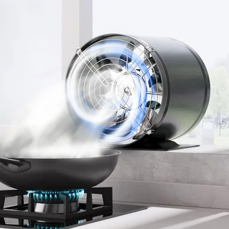 Mini-Ventilator | Kompakt Leise Leistungsstark Rund Effizient Blasen Saugen-Luzern Mode