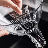 Abtropfkorb | Clever | Vielseitig | Langlebig | Transparent | Abnehmbar | Kompakt-Luzern Mode
