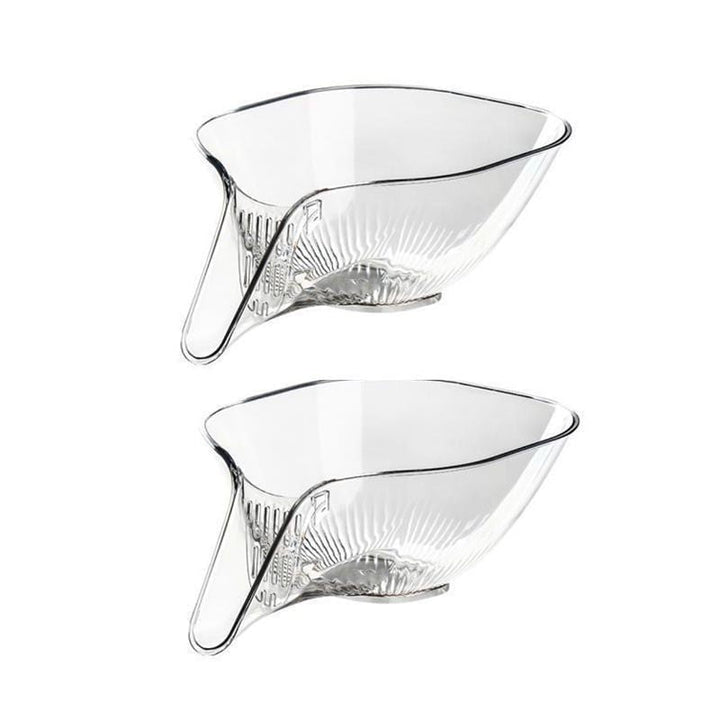Abtropfkorb | Clever | Vielseitig | Langlebig | Transparent | Abnehmbar | Kompakt-Transparent-Luzern Mode