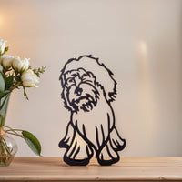 Hundestatue | Abstrakte Kunstdekoration Modern Stilvoll Vielseitig-Cockapoo-Luzern Mode