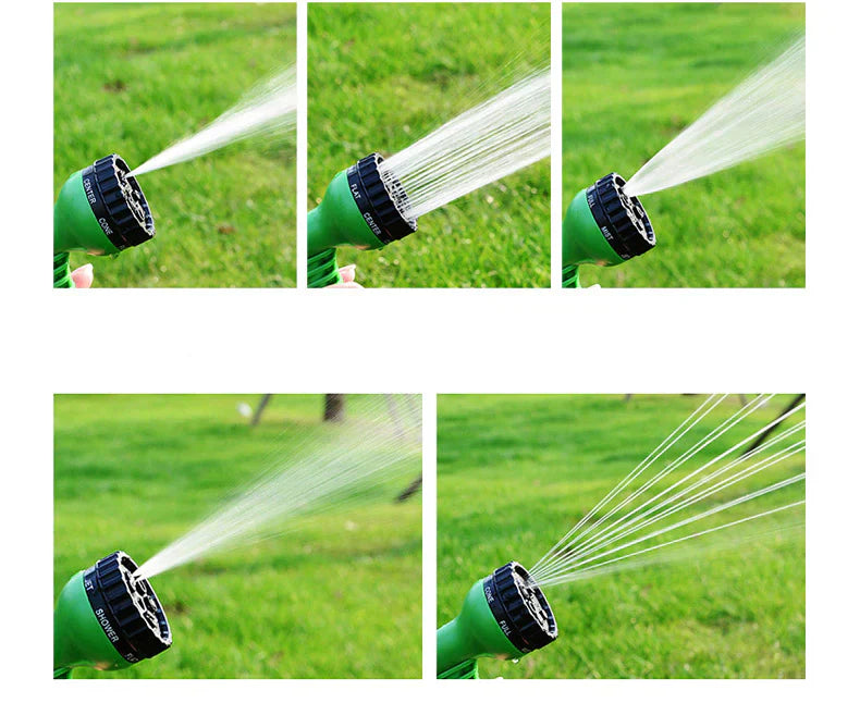 Ausziehbarer Gartenschlauch | Spritzdüse | Knickfrei | Flexibel | Verstellbar-Luzern Mode