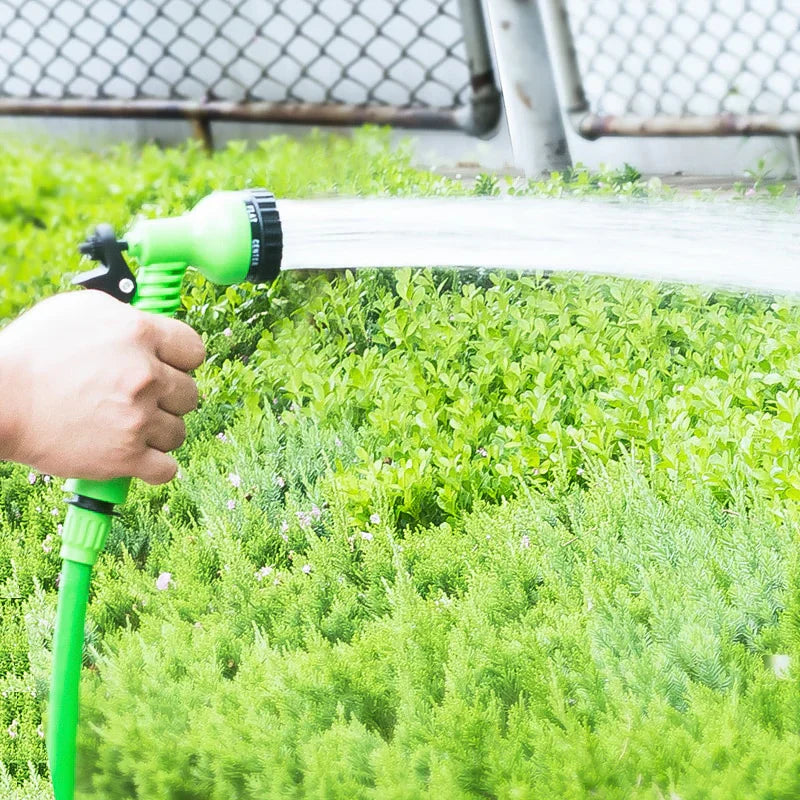 Ausziehbarer Gartenschlauch | Spritzdüse | Knickfrei | Flexibel | Verstellbar-Luzern Mode