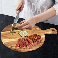 Pizzaschaufel | Vielseitig Akazienholz Langlebig Stilvoll Ergonomisch-Luzern Mode