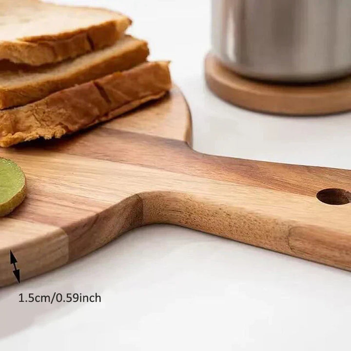 Pizzaschaufel | Vielseitig Akazienholz Langlebig Stilvoll Ergonomisch-Luzern Mode
