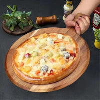 Pizzaschaufel | Vielseitig Akazienholz Langlebig Stilvoll Ergonomisch-Luzern Mode