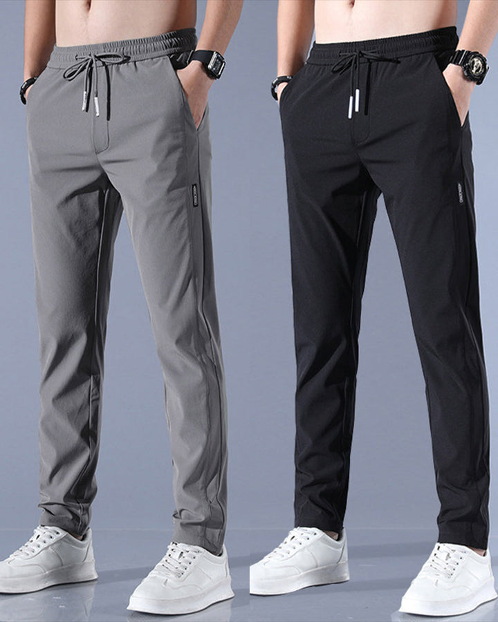 Herren Jogginghose mit Taschen - Bequeme Sporthose Fitness-Luzern Mode