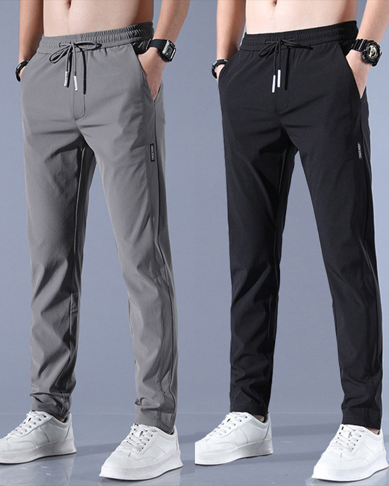 Herren Jogginghose mit Taschen - Bequeme Sporthose Fitness-Luzern Mode
