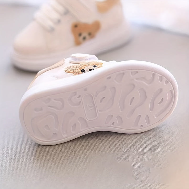 Kleinkind Sneaker mit Bärenmotiv - Bequeme Kinderschuhe-Luzern Mode